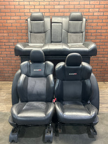2005-2010 CHRYSLER 300C SRT8 LEATHER SUEDE HEATED FRONT REAR SEATS SEAT SET OEM
