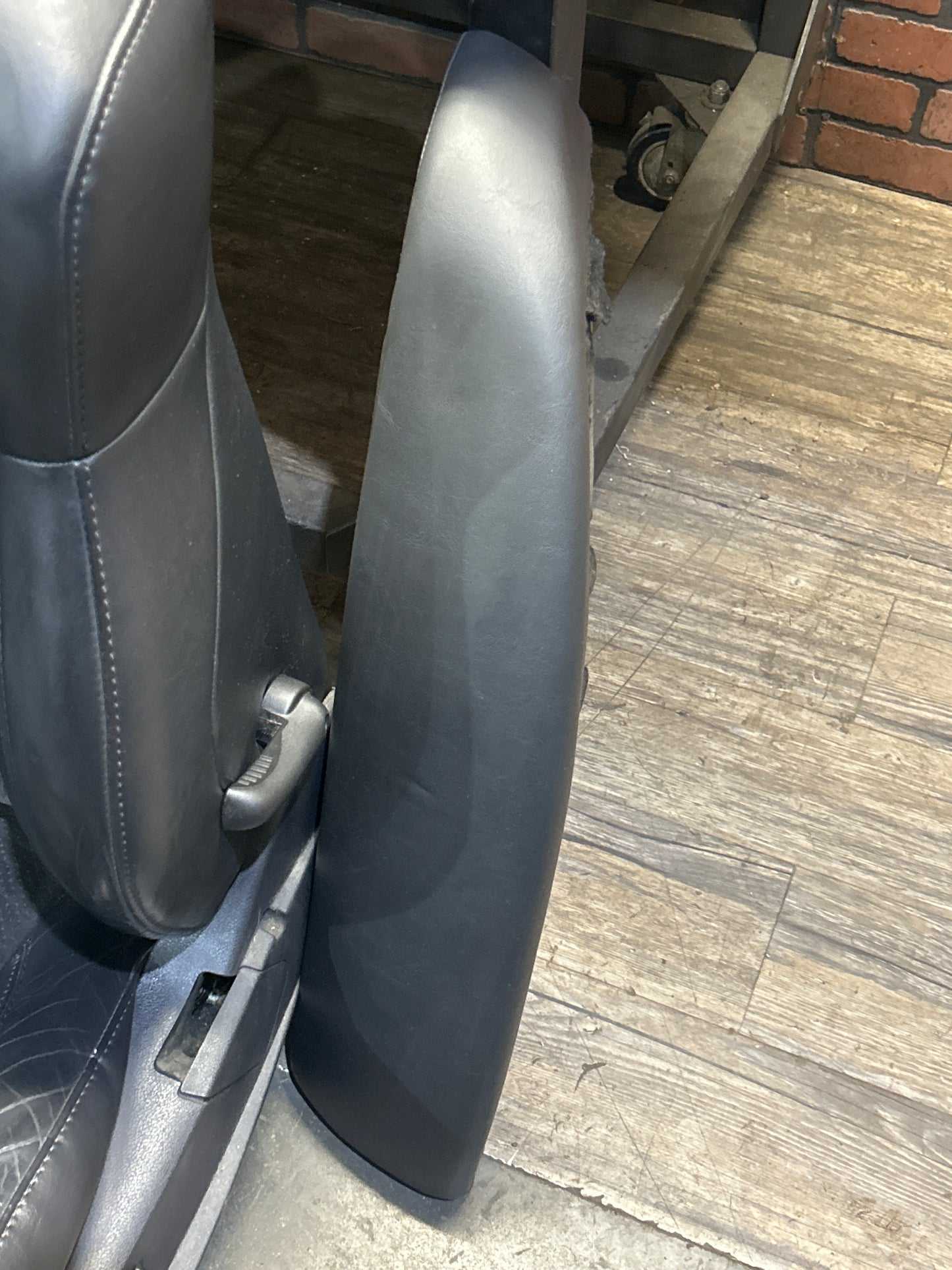 2005-2010 CHRYSLER 300C SRT8 LEATHER SUEDE HEATED FRONTS REAR SEATS OEM