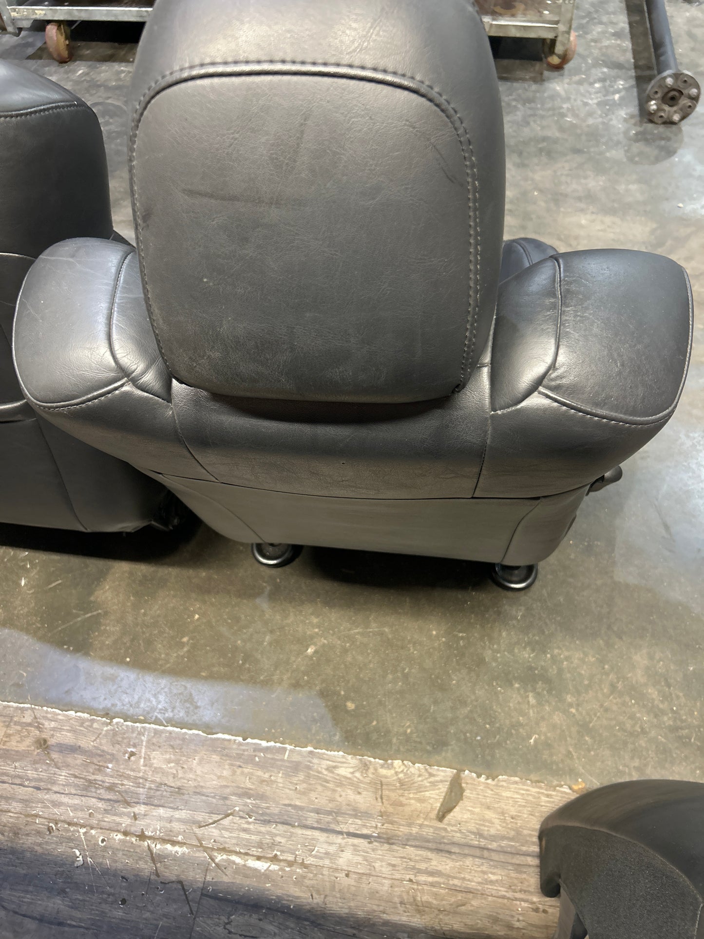2005-2010 CHRYSLER 300C SRT8 LEATHER SUEDE HEATED FRONTS REAR SEATS OEM