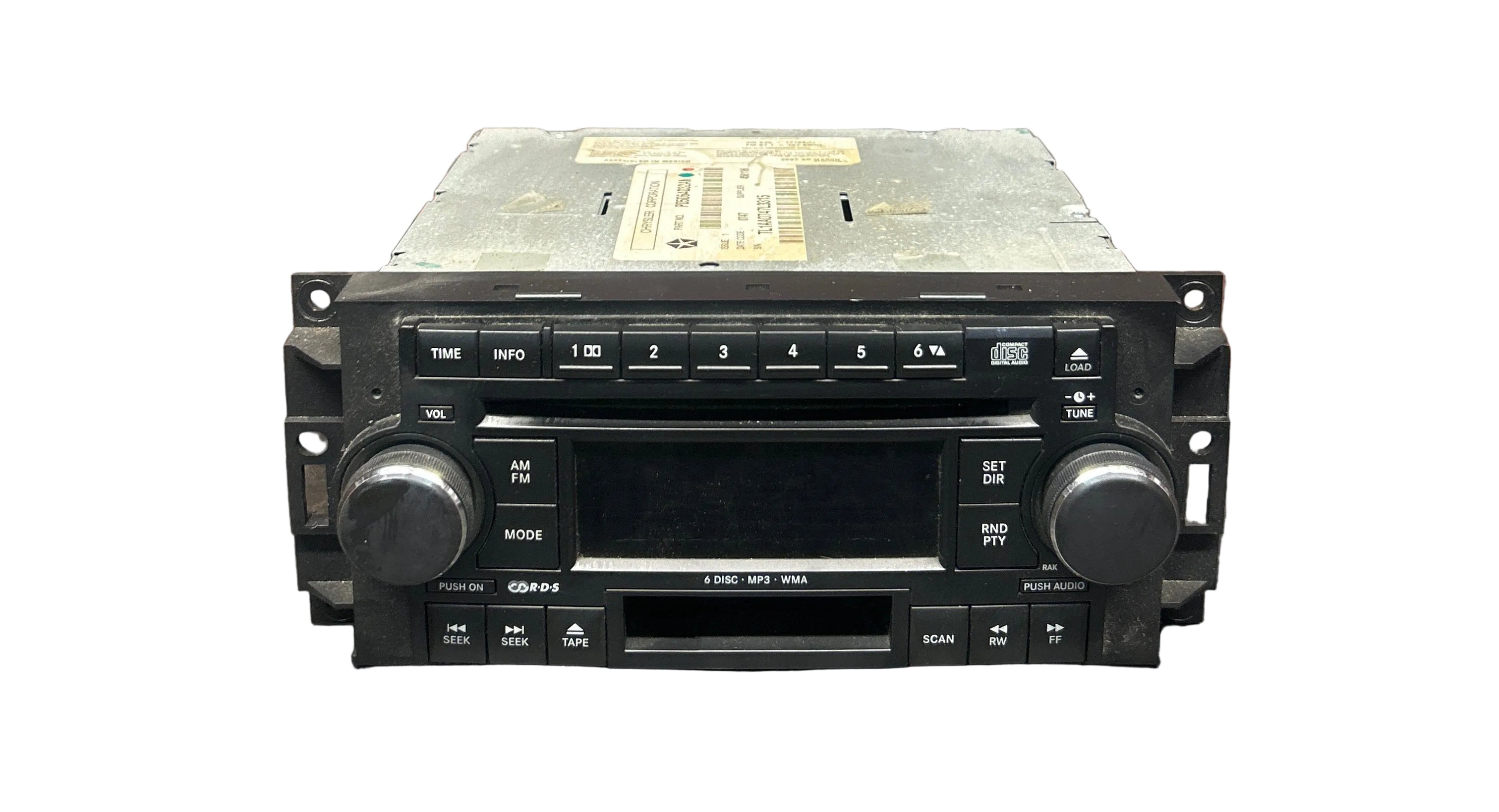 CHRYSLER DODGE JEEP Radio Disc MP3 CD Changer Cassette Player RAK RDS Stereo OEM