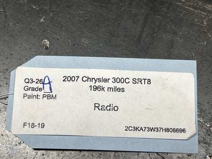 CHRYSLER DODGE JEEP Radio Disc MP3 CD Changer Cassette Player RAK RDS Stereo OEM