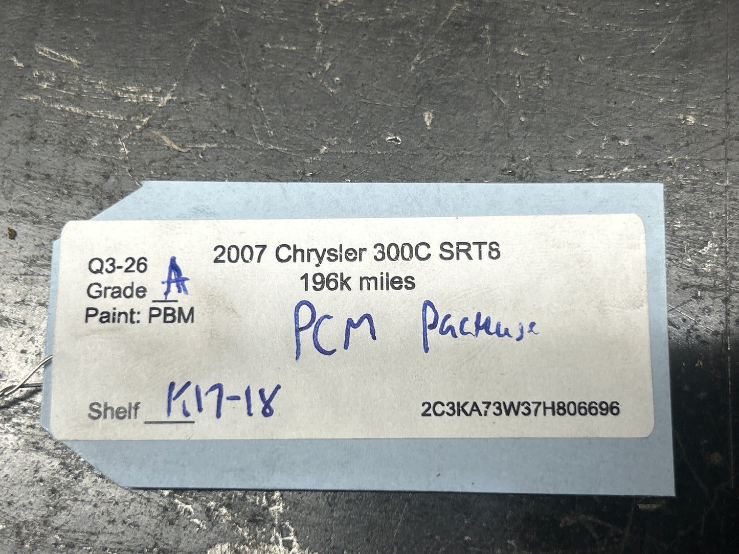 2007 Chrysler 300 SRT8 PCM ECU ECM BCM Ignition Park Assist Module Package OEM