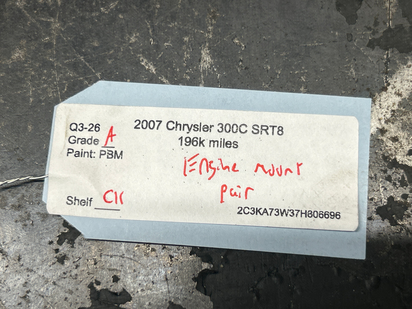 2005-2010 Chrysler 300C 6.1L 5.7L Driver and Passenger Engine Motor Mounts OEM