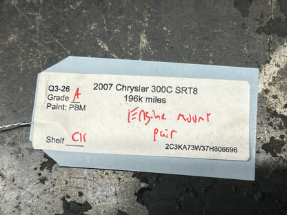 2005-2010 Chrysler 300C 6.1L 5.7L Driver and Passenger Engine Motor Mounts OEM