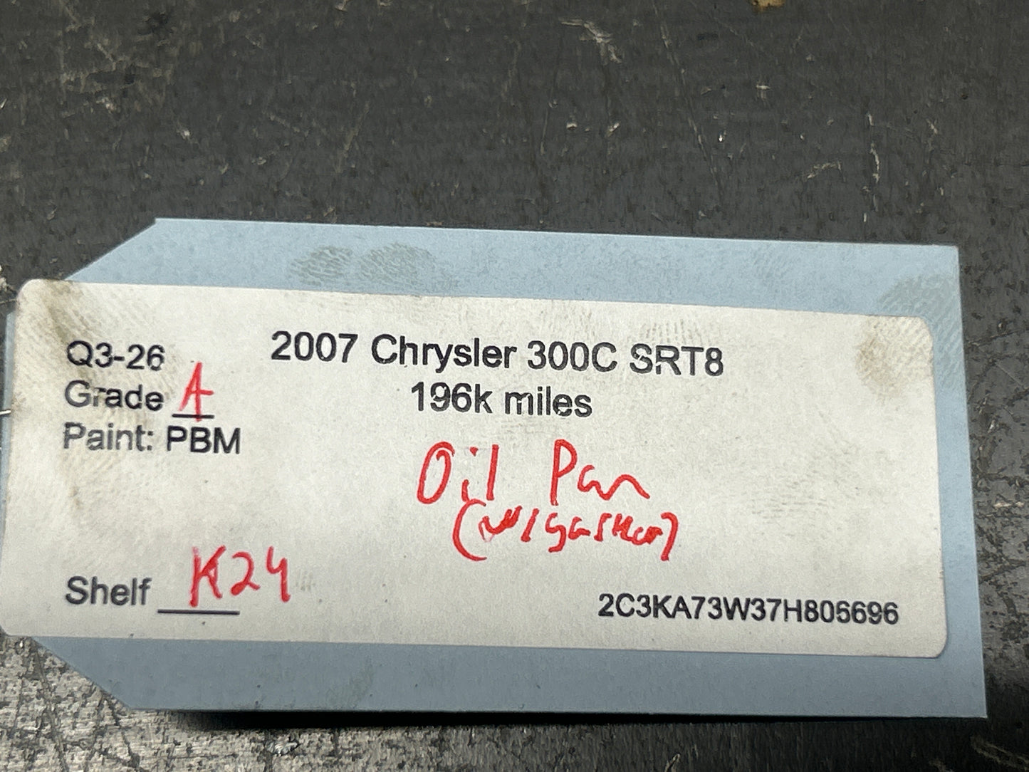 2005-2023 CHRYSLER 300C/CHARGER/CHALLENGER OEM  5.7-6.1-6.4 ENGINE MOTOR OIL PAN