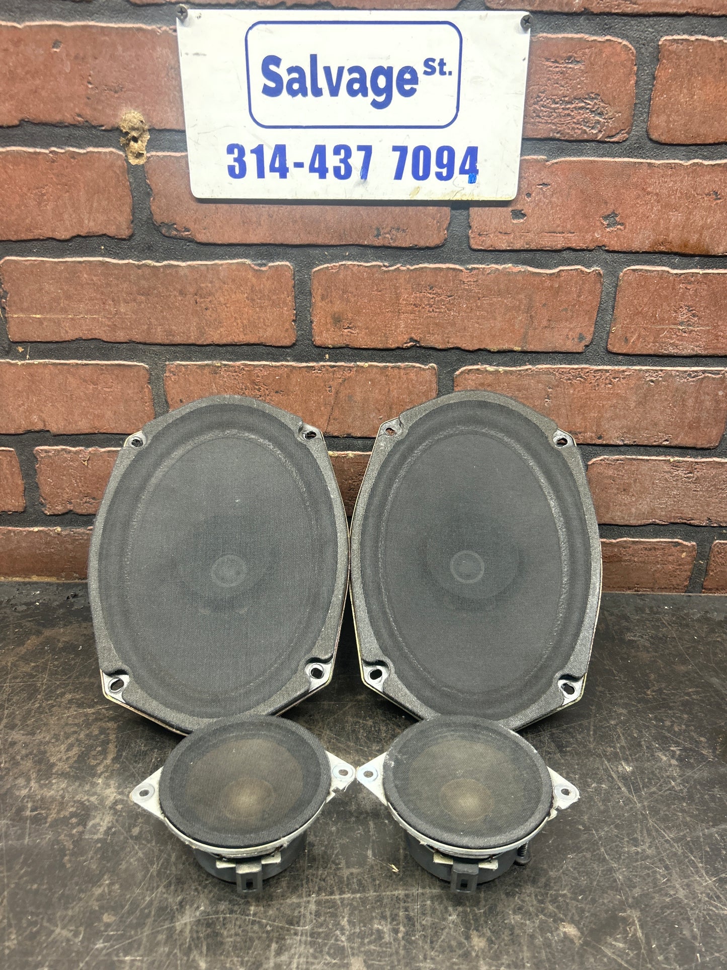05-2010 Chrysler 300C Front and Rear Door Audio Speakers Set of 4 OEM 5059063AC