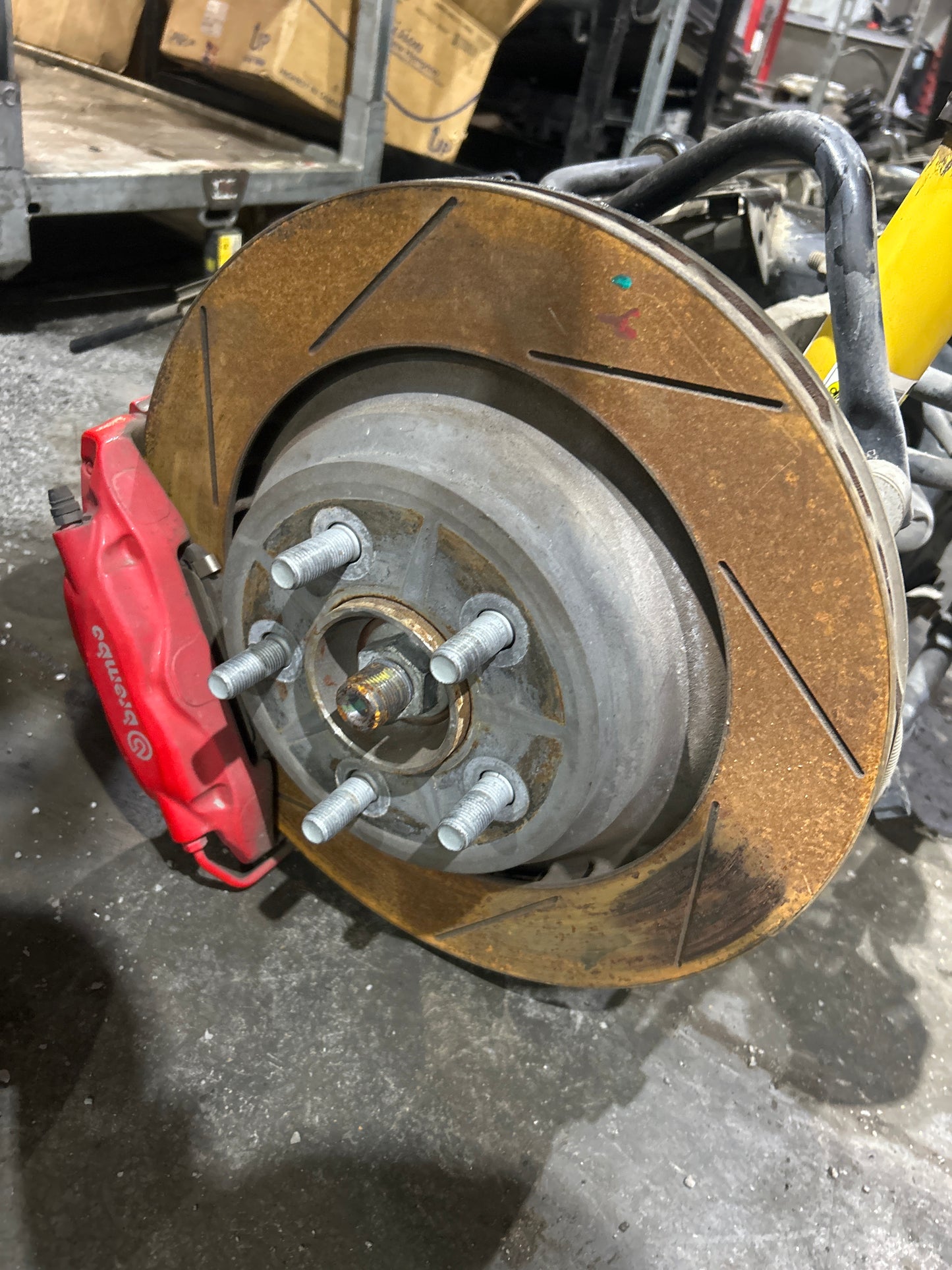Complete 3.09 Rear Cradle & 6 Piston Brembo Kit