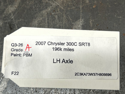 2005-2008 SRT8 Chrysler 300C/Charger/Challenger/Magnum Left CV Axle Shaft OEM