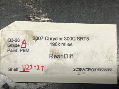 2005-2010 Chrysler 300C SRT8 6.1L 3.06 Rear Differential RWD OEM 05037799AC