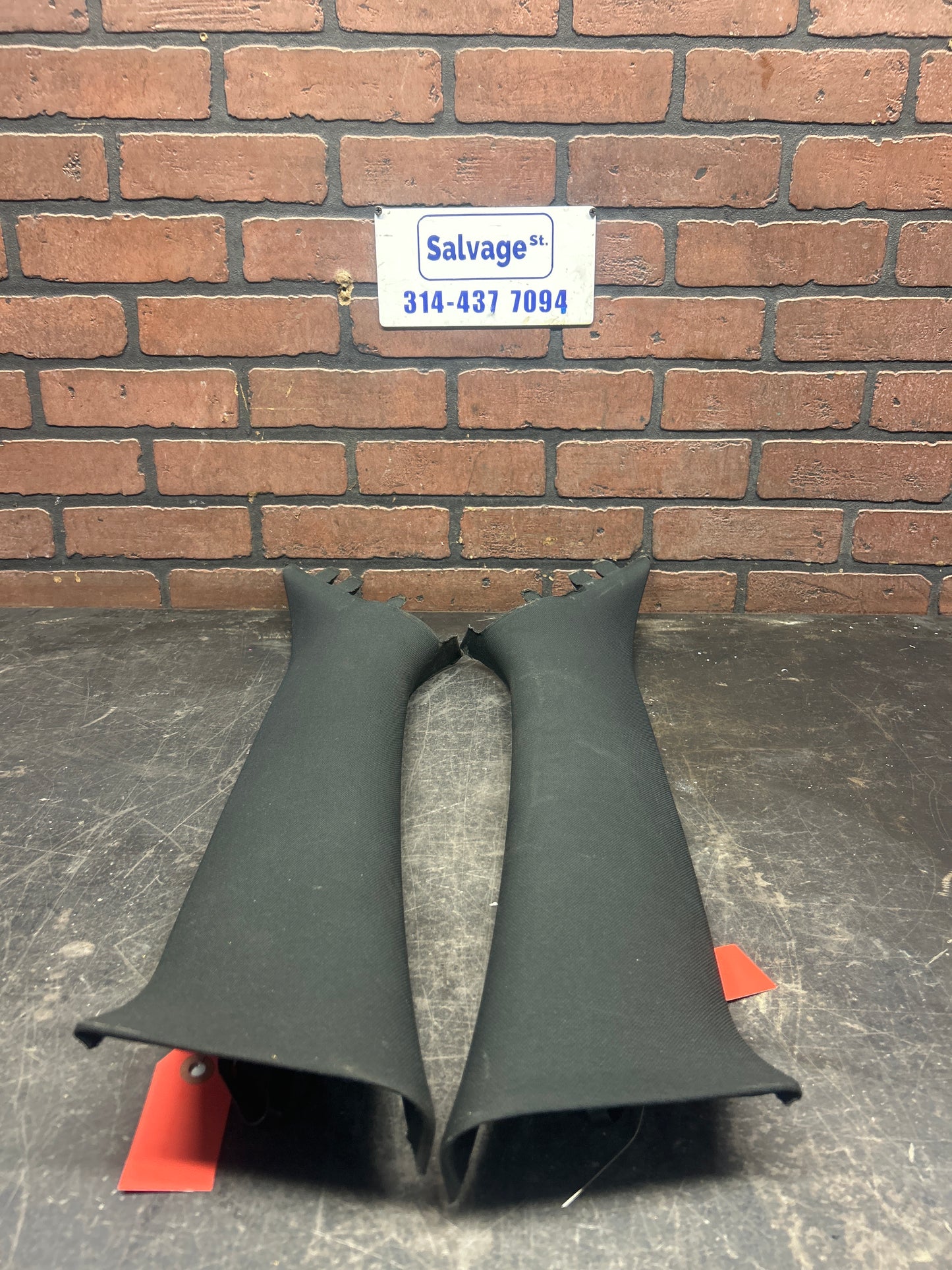 2015-2023 Dodge Charger Black A Pillar Trim Set OEM 5LN24DX9AF