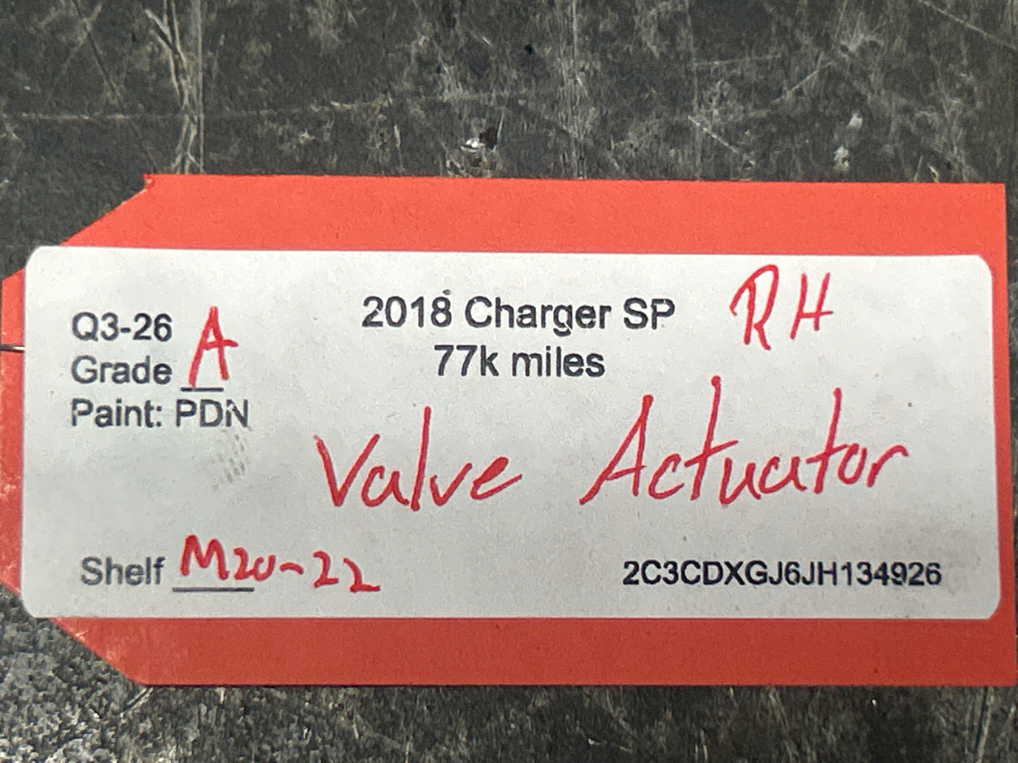 2015-2023 DODGE CHARGER SCAT PACK ACTIVE EXHAUST MUFFLER VALVE MOTOR ACTUATOR