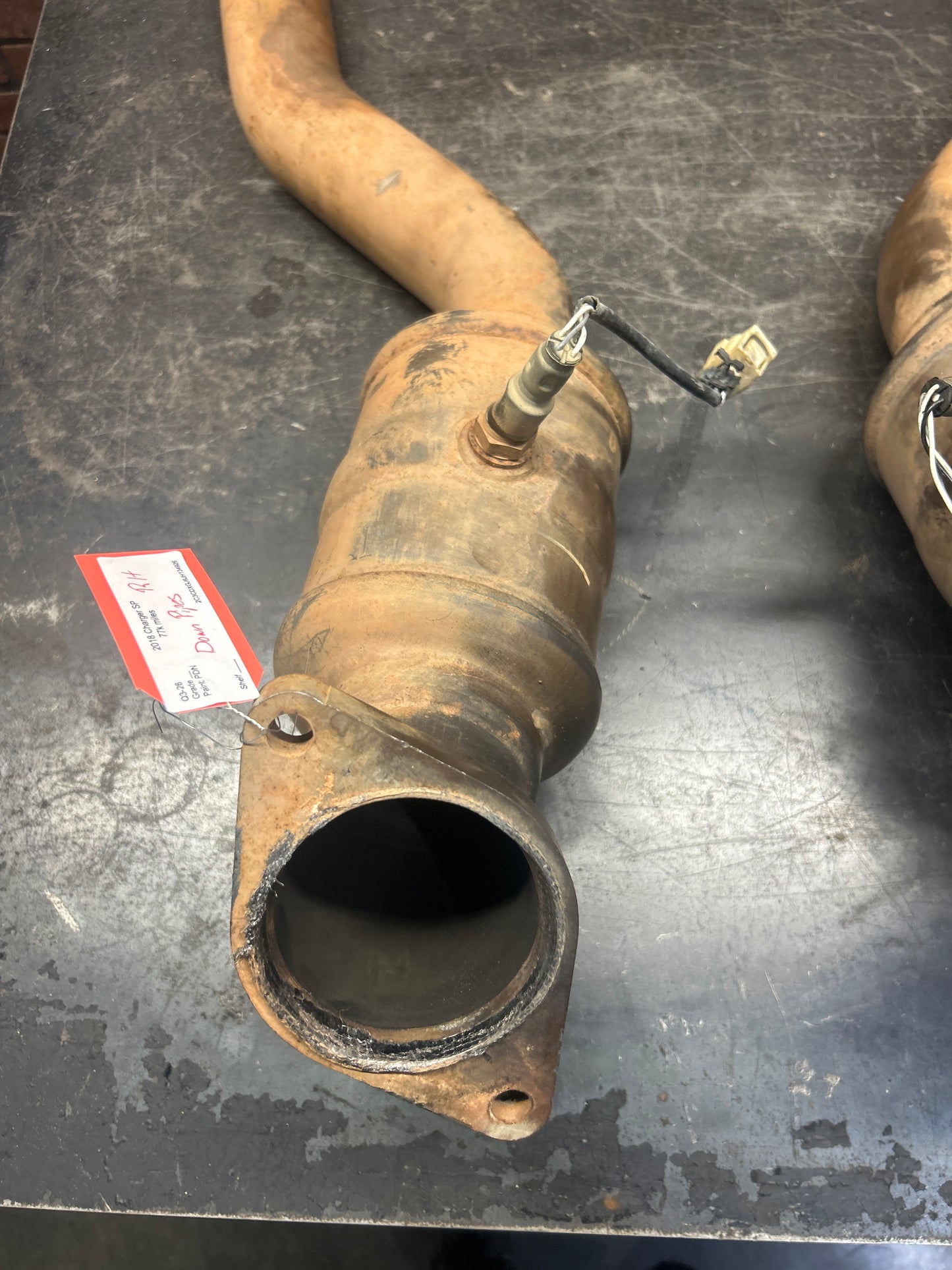 2015–2020 Dodge Charger/Challenger Scat Pack 6.4L Exhaust Down Pipes Cats OEM