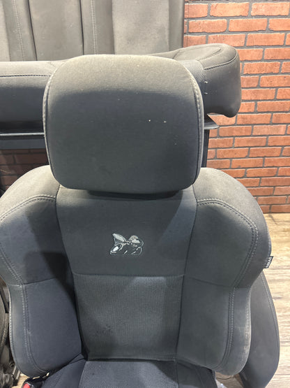 2015-2023 Dodge Charger Scat Pack 392 Cloth Front and Rear Seat Set 5XZ49LR5AB