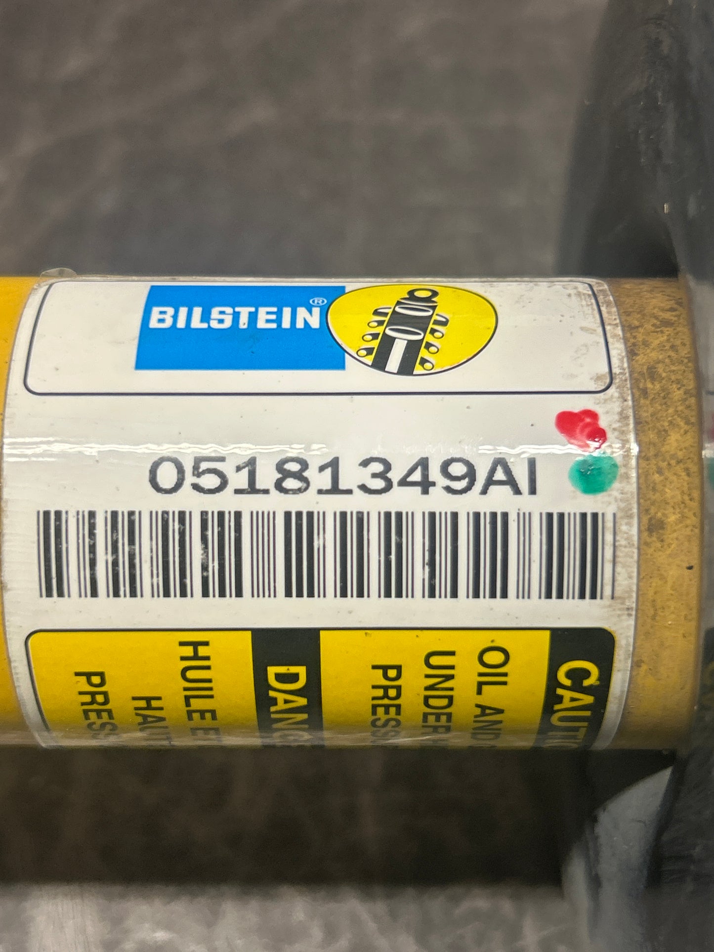 12-23 Dodge Challenger Charger OEM Bilstein Front Right Hand Strut 05181349AI