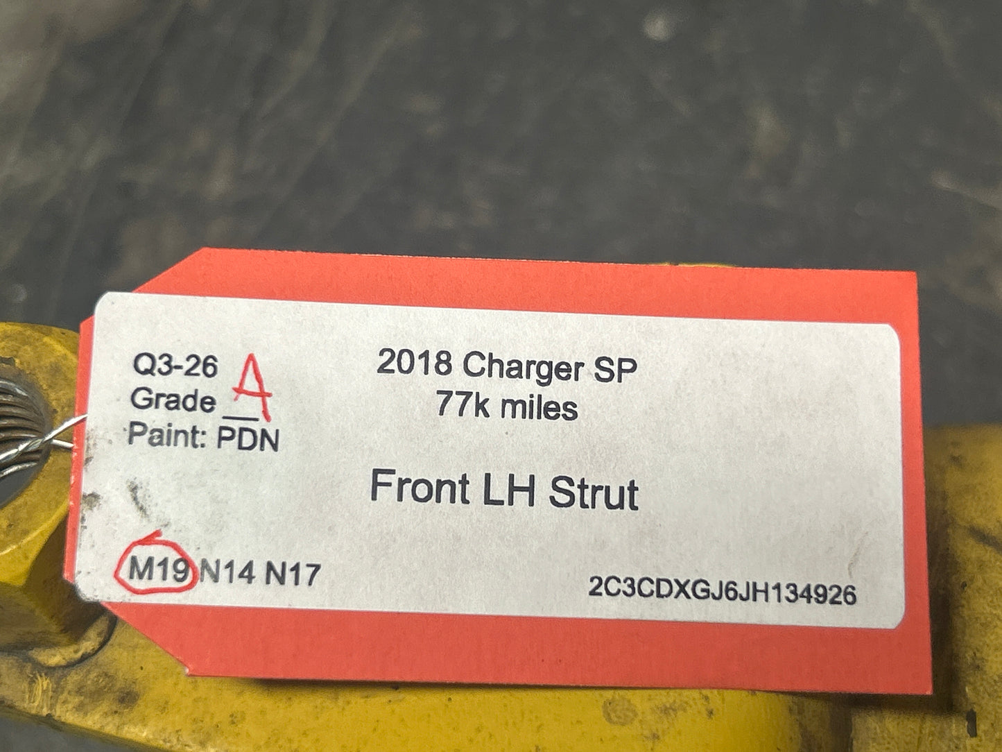 12-23 Dodge Challenger Charger OEM Bilstein Front Left Hand Strut 05181349AI