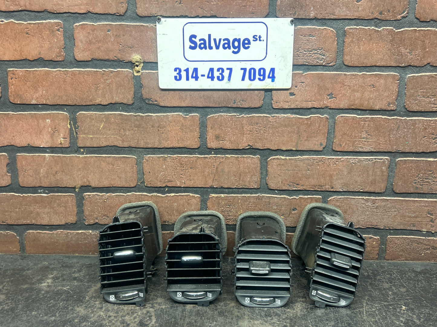 2011-2022 Dodge Charger Dashboard Dash A/C Heat Air Vents Set Of 4 OEM Vents