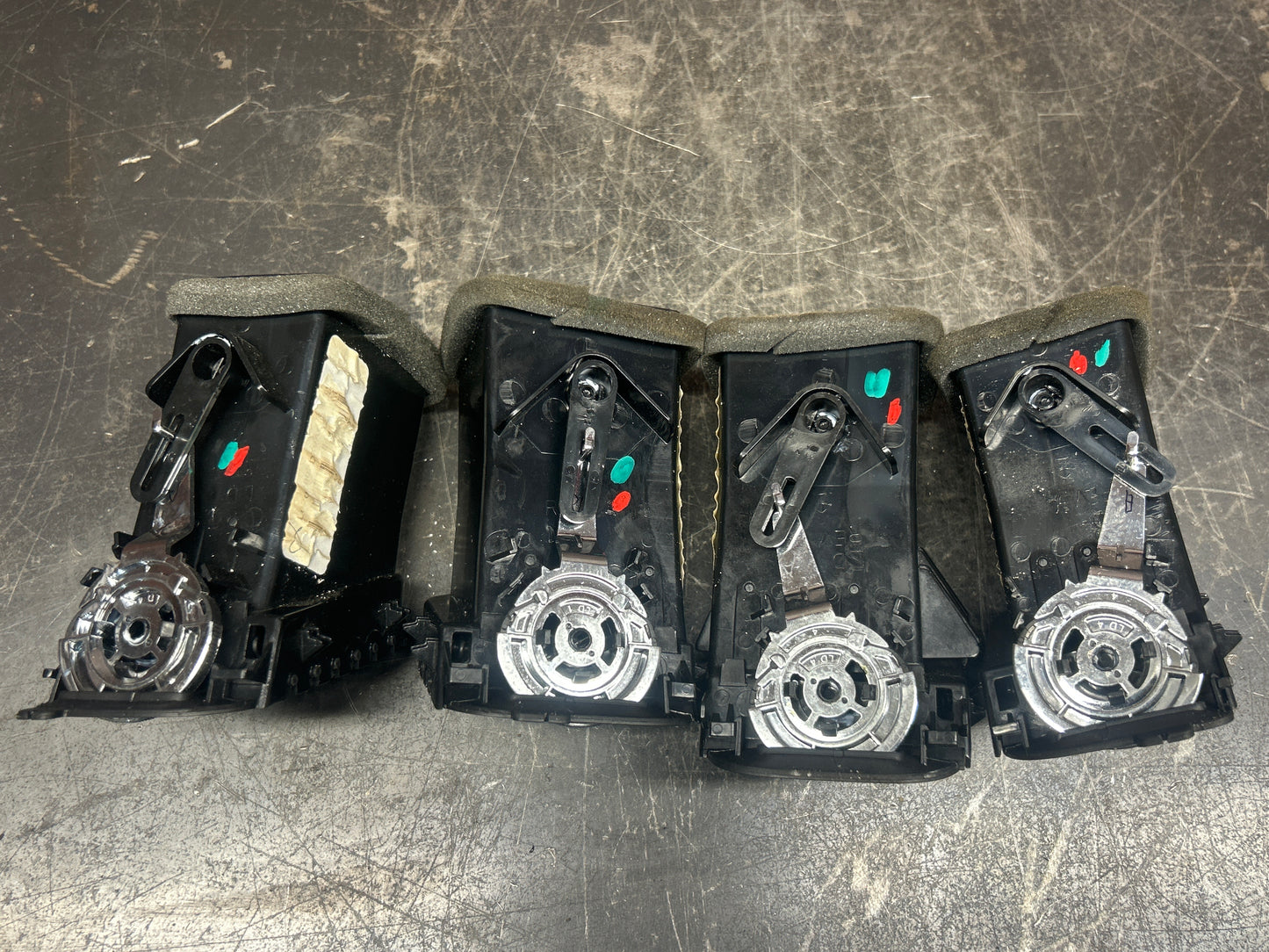 2011-2022 Dodge Charger Dashboard Dash A/C Heat Air Vents Set Of 4 OEM Vents