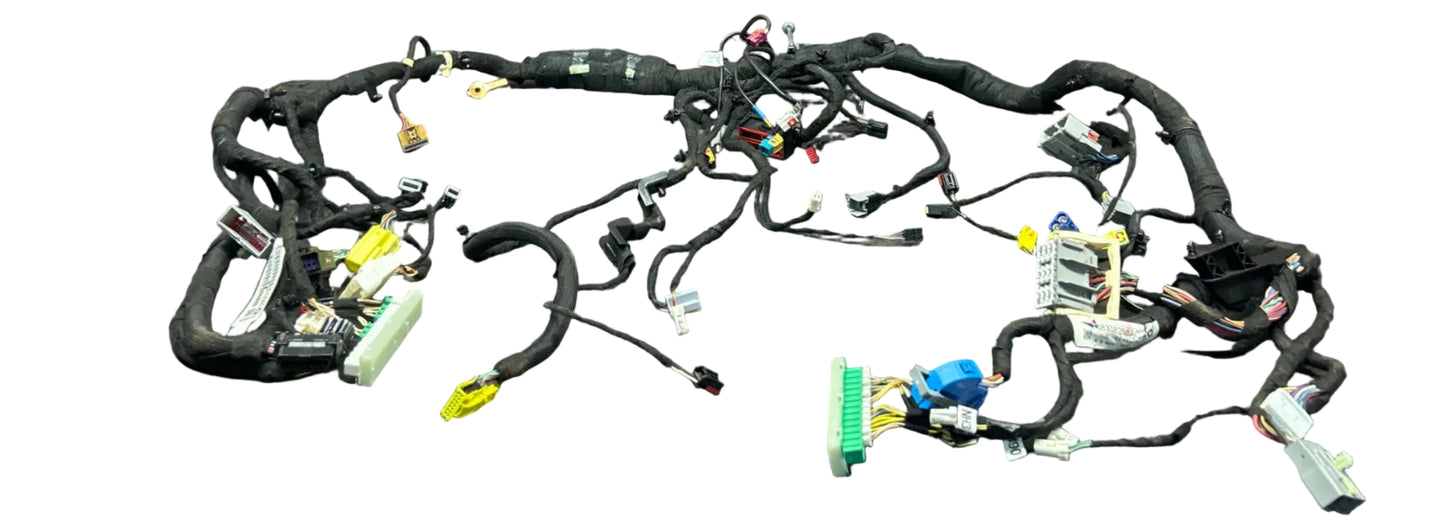 2018 DODGE CHARGER DASH DASHBOARD INSTRUMENT PANEL WIRE WIRING HARNESS OEM