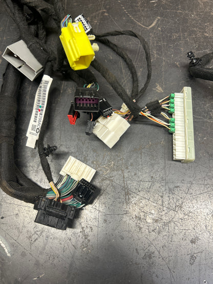 2018 DODGE CHARGER DASH DASHBOARD INSTRUMENT PANEL WIRE WIRING HARNESS OEM