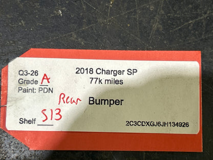 2015–2023 DODGE CHARGER SCAT PACK 392 REAR BUMPER COVER PAINT CODE:PDN OEM