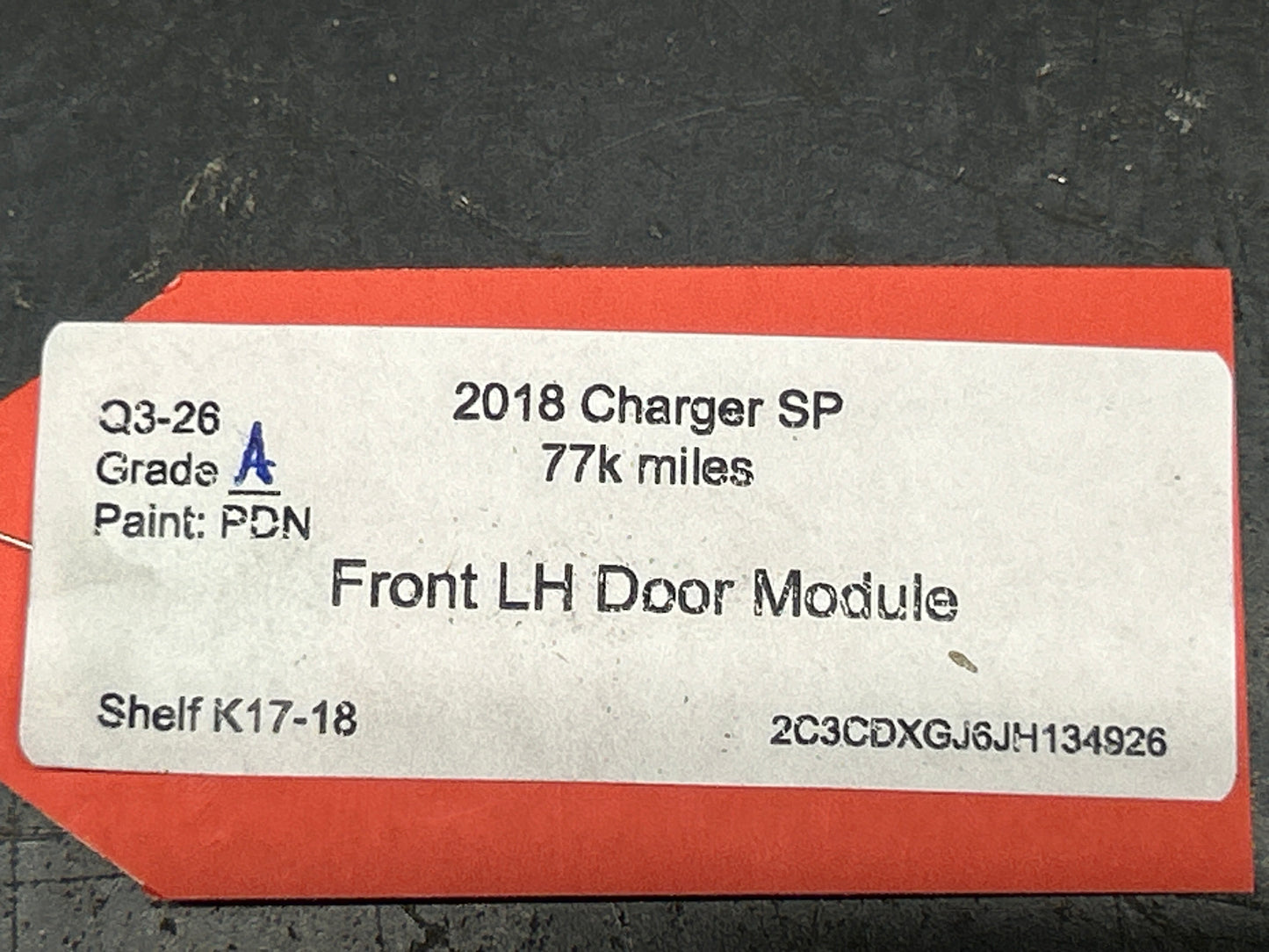 2015-2019 DODGE CHARGER DURANGO PASSENGER RIGHT DOOR CONTROL MODULE OEM