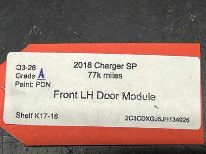 2015-2019 DODGE CHARGER DURANGO PASSENGER RIGHT DOOR CONTROL MODULE OEM