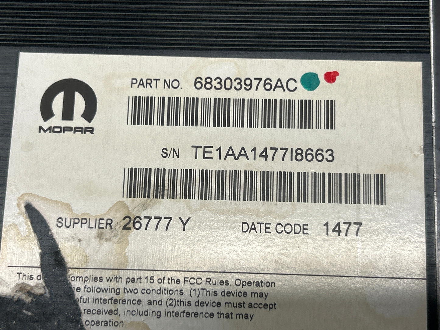 2015-2023 Dodge Charger Scat Pack 392 Bose Audio Speakers and Subwoofer set (11)