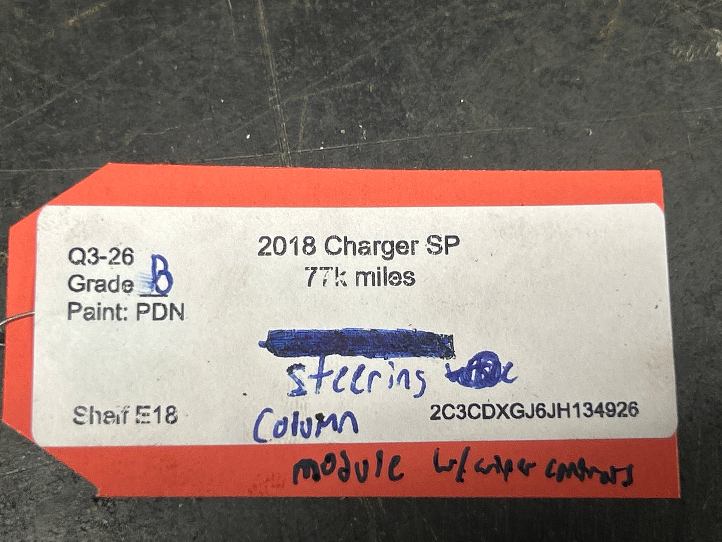 2018-2023 CHALLENGER/CHARGER/300 HEADLIGHT TURN SIGNAL WIPER CONTROL SWITCH OEM