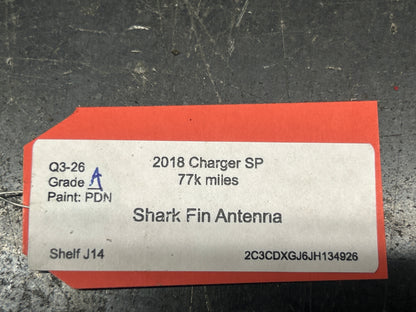 2017-2023 Dodge Charger OEM Shark Fin Roof Antenna 68281281AA Gray PDN