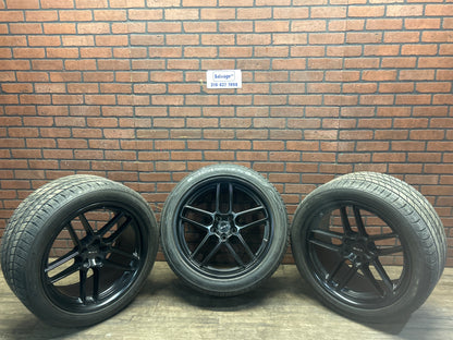 Dodge Challenger Demon 170 Wide Body Style Replica Wheels Set Of 3 20x10.5 -20x9
