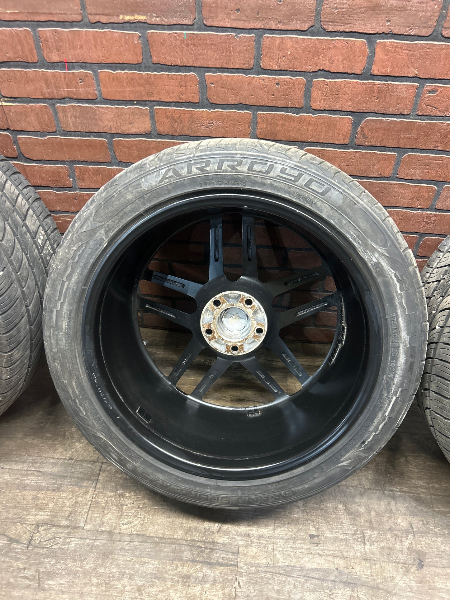 Dodge Challenger Demon 170 Wide Body Style Replica Wheels Set Of 3 20x10.5 -20x9