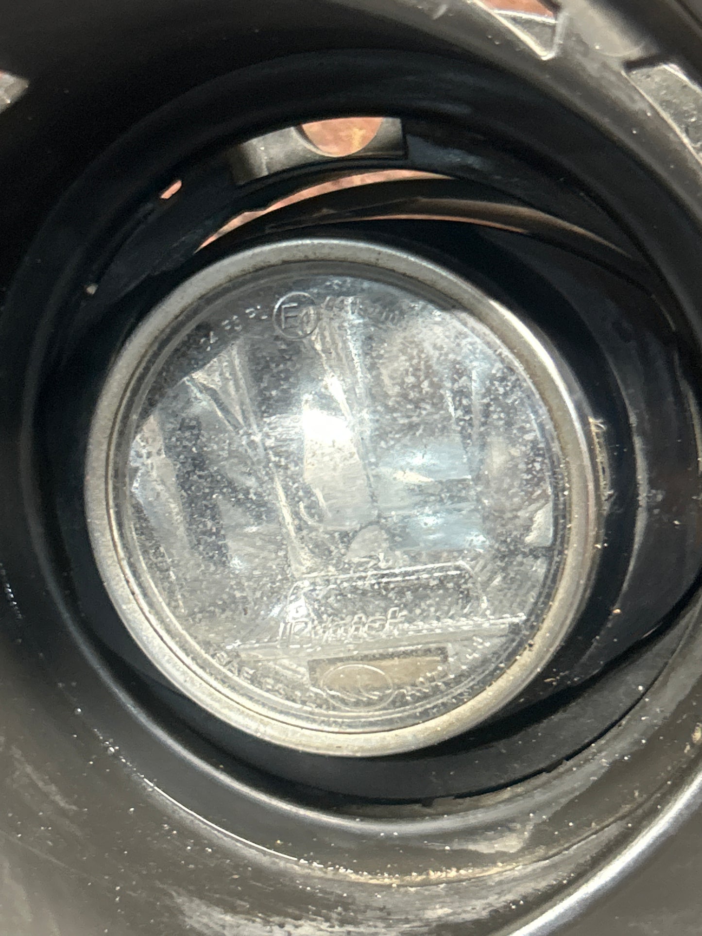 2015-2018 Dodge Charger SRT Front Left Fog Light W/ Bezel & Bracket Assembly OEM