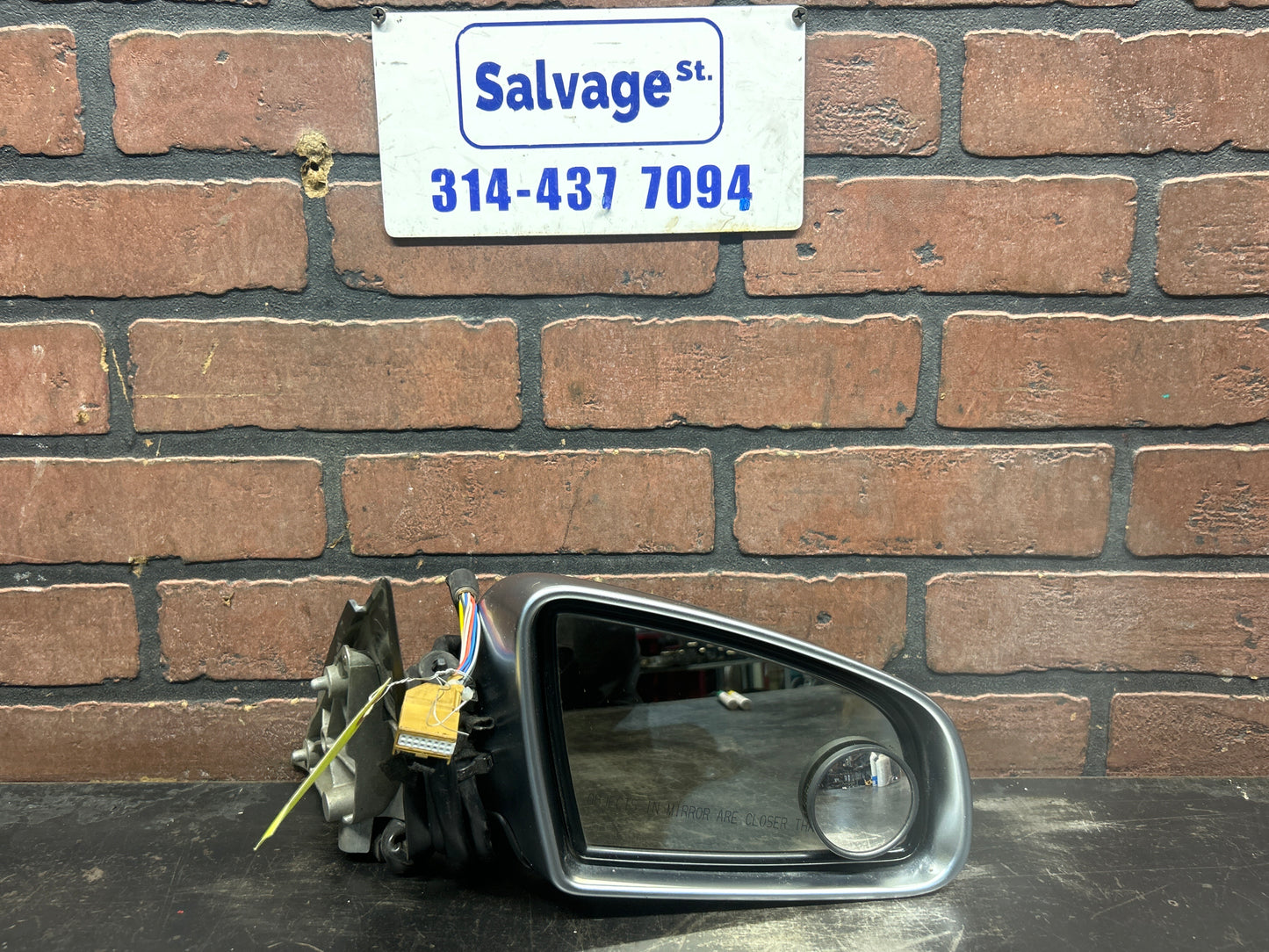 2002-2008 Audi S4 Right Passenger Side View Door Mirror Sedan Silver 8E1858500A