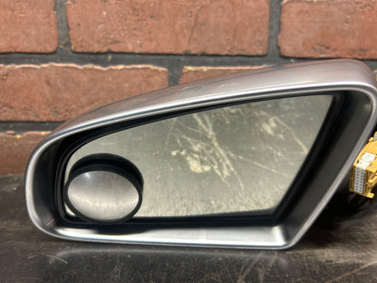 2002-2008 Audi S4 Left Driver Side View Door Mirror Sedan Silver 8E1858499A