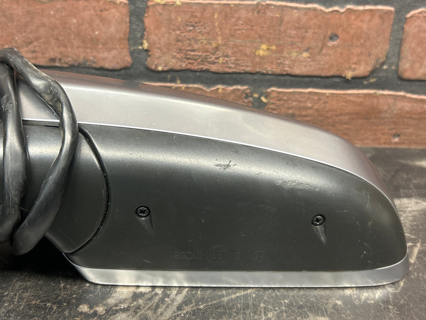 2002-2008 Audi S4 Left Driver Side View Door Mirror Sedan Silver 8E1858499A