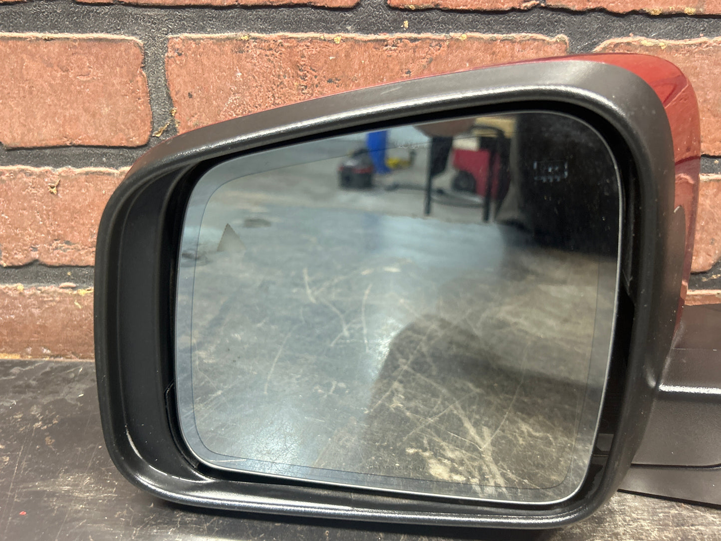 2011-2022 Jeep Grand Cherokee SRT8 Driver Side Power Door Mirror Deep Cherry Red