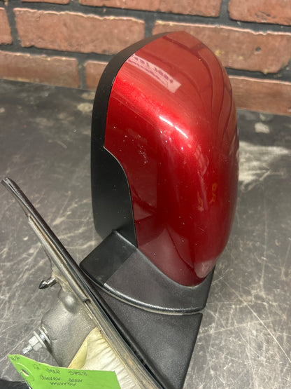 2011-2022 Jeep Grand Cherokee SRT8 Driver Side Power Door Mirror Deep Cherry Red