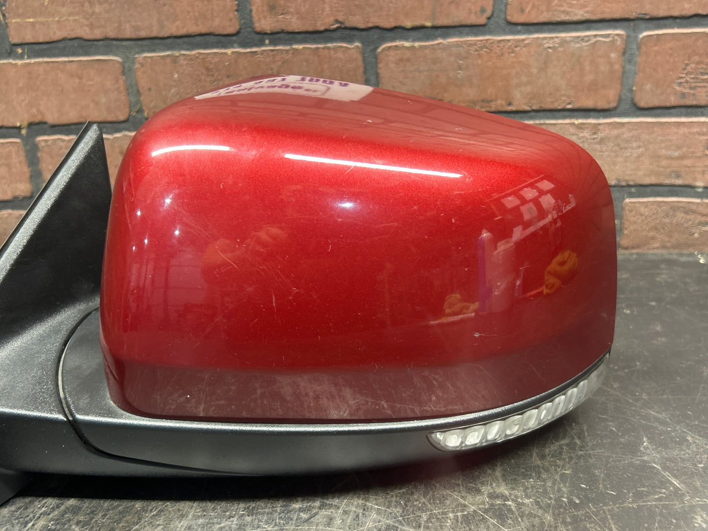 2011-2022 Jeep Grand Cherokee SRT8 Driver Side Power Door Mirror Deep Cherry Red