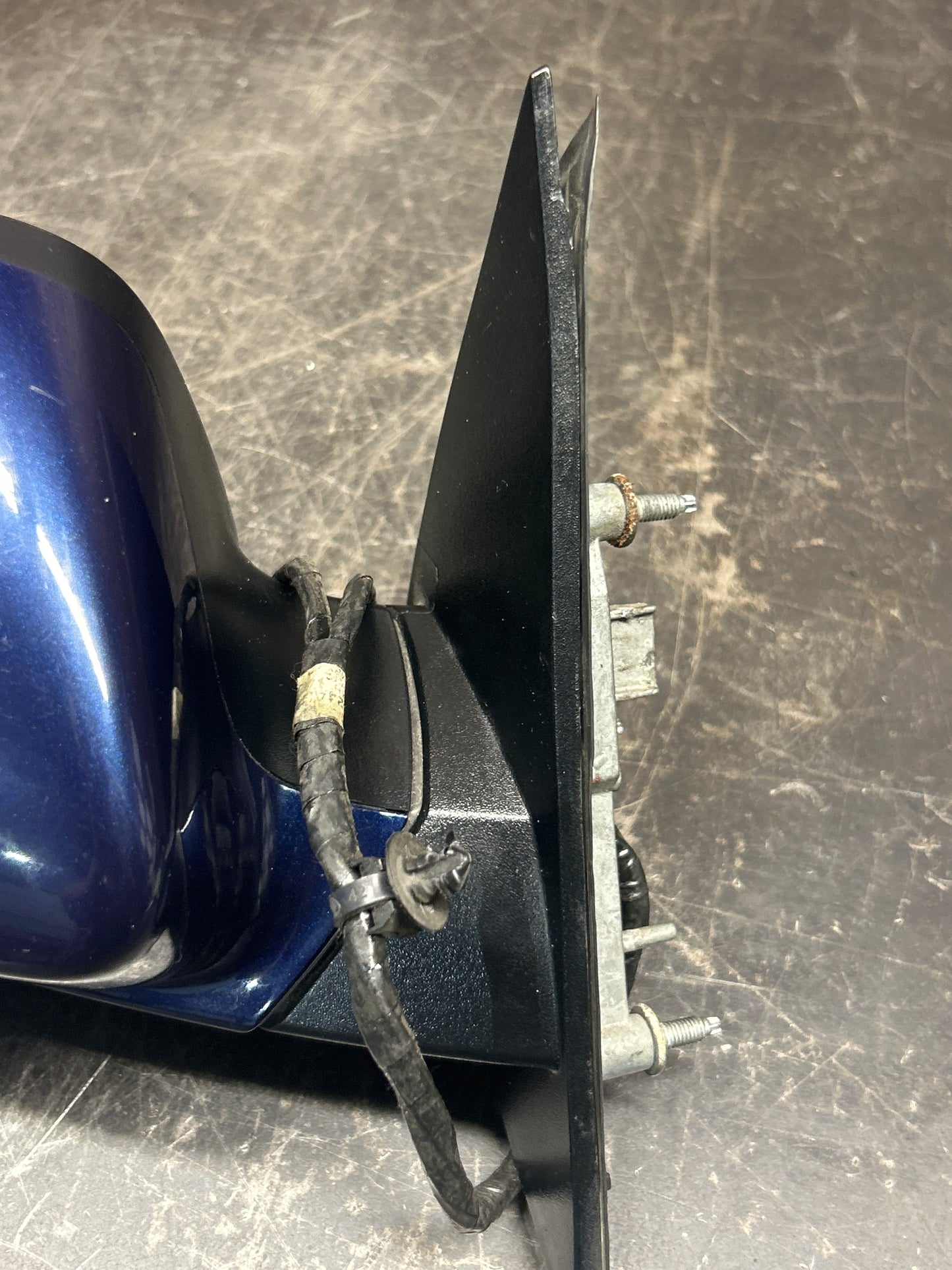 2011-2014 Dodge SRT Charger Passenger Right Side View Power Door Mirror Blue OEM
