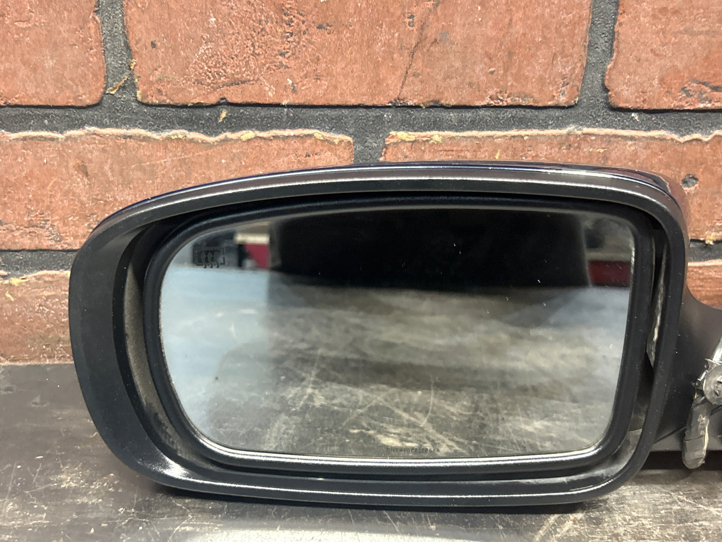 2011-2014 Dodge SRT Charger Driver Left Side View Power Door Mirror Blue OEM