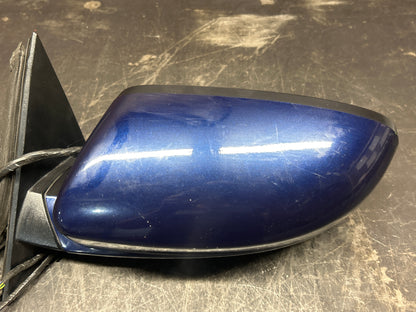 2011-2014 Dodge SRT Charger Driver Left Side View Power Door Mirror Blue OEM
