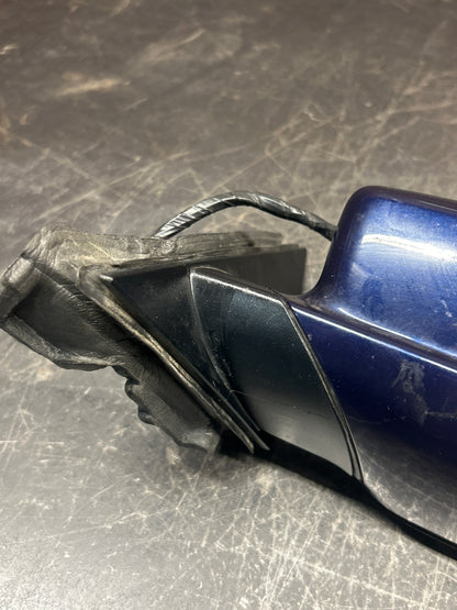 2011-2014 Dodge SRT Charger Driver Left Side View Power Door Mirror Blue OEM