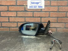 2011-2018 AUDI S8 A8 Front Left Side Mirror W/Camera And Blind Spot Blue OEM