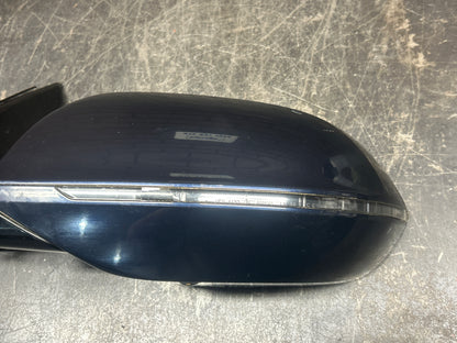 2011-2018 AUDI S8 A8 Front Left Side Mirror W/Camera And Blind Spot Blue OEM