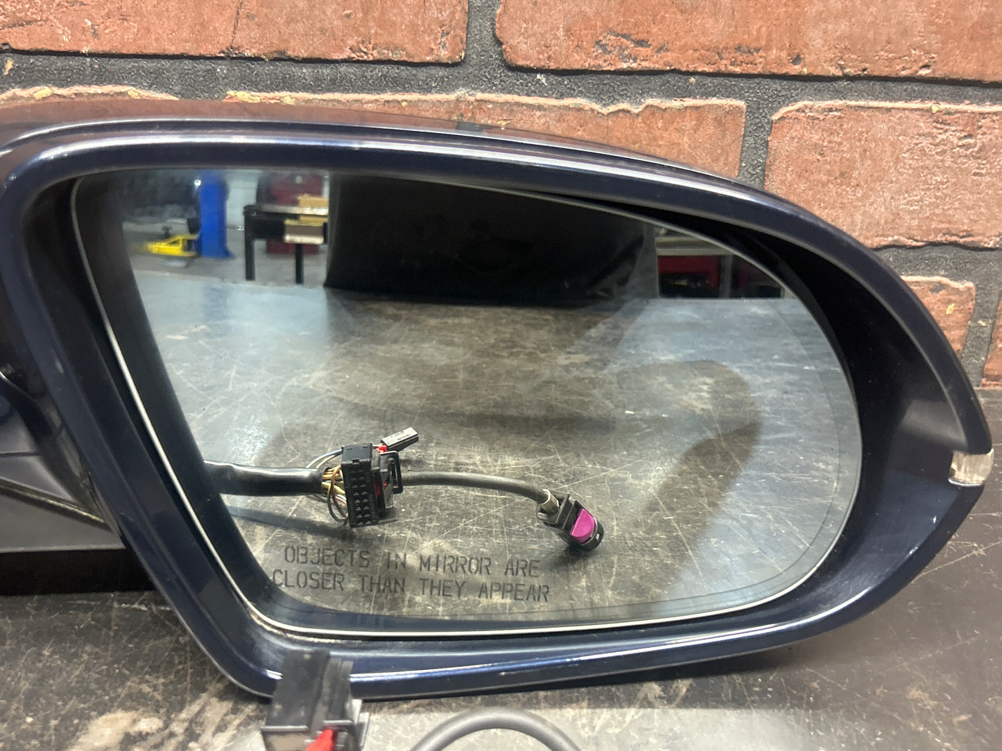2011-2018 AUDI S8 A8 Front Right Passenger Side Mirror W/Camera And Blind Spot