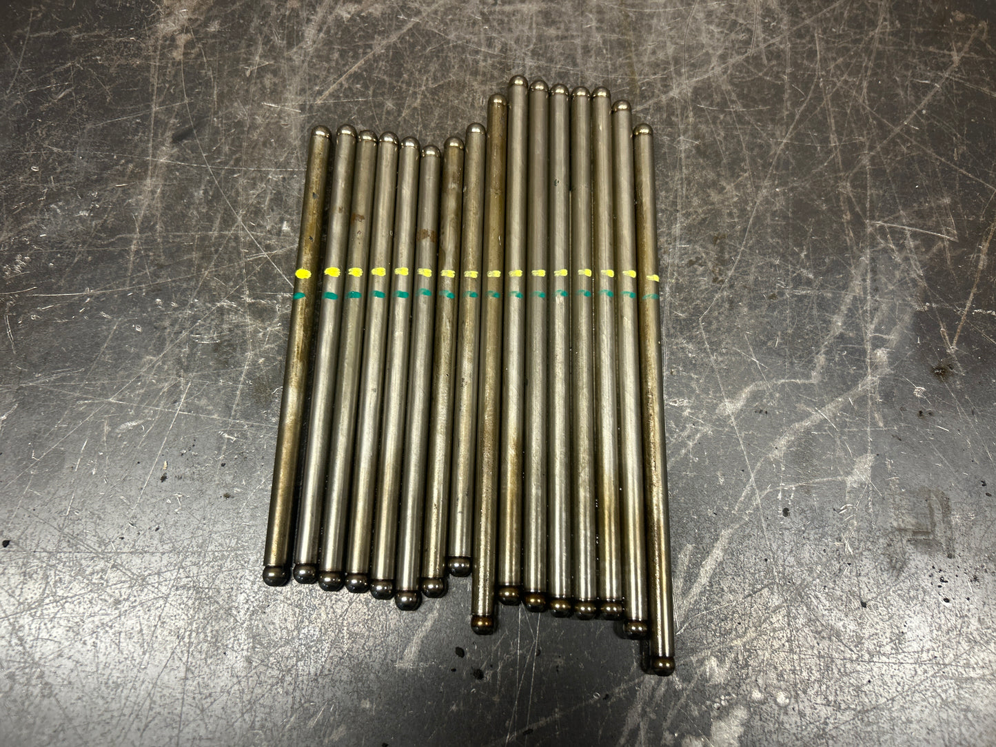 2005-2010 6.1L SRT8 Hemi Mopar OEM Push Rods Intake + Exhaust Set (16)Pcs