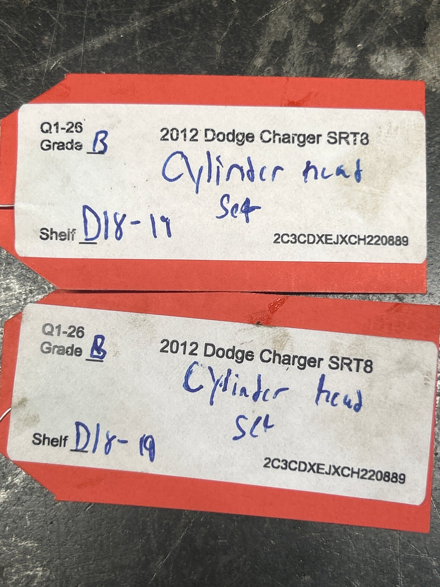 2011-2026 Dodge/Jeep/Chrysler 6.4 Hemi OEM Cylinder Head Pair 05037369BD