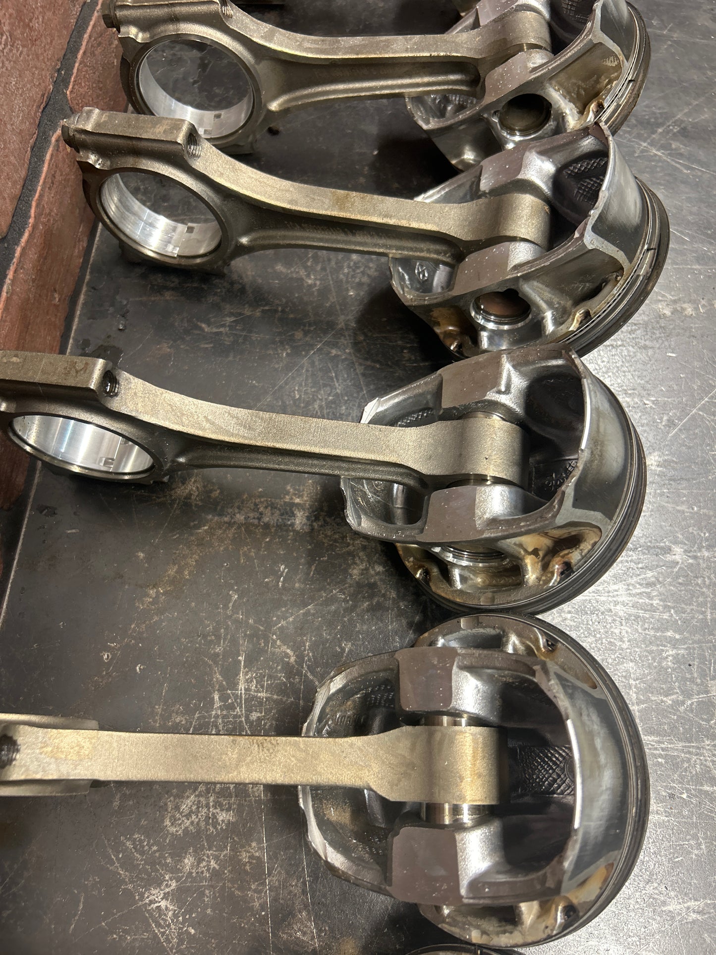 11-23 OEM Dodge SRT Scat Pack 6.4L Engine Pistons & Pin Connecting Rods Set (8)
