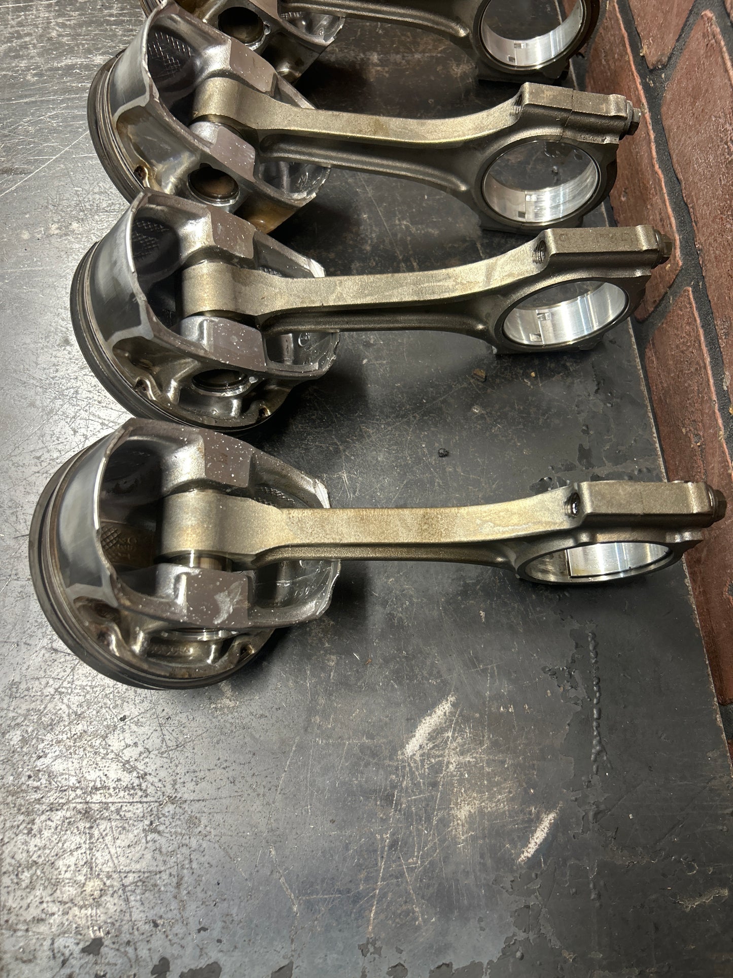 11-23 OEM Dodge SRT Scat Pack 6.4L Engine Pistons & Pin Connecting Rods Set (8)