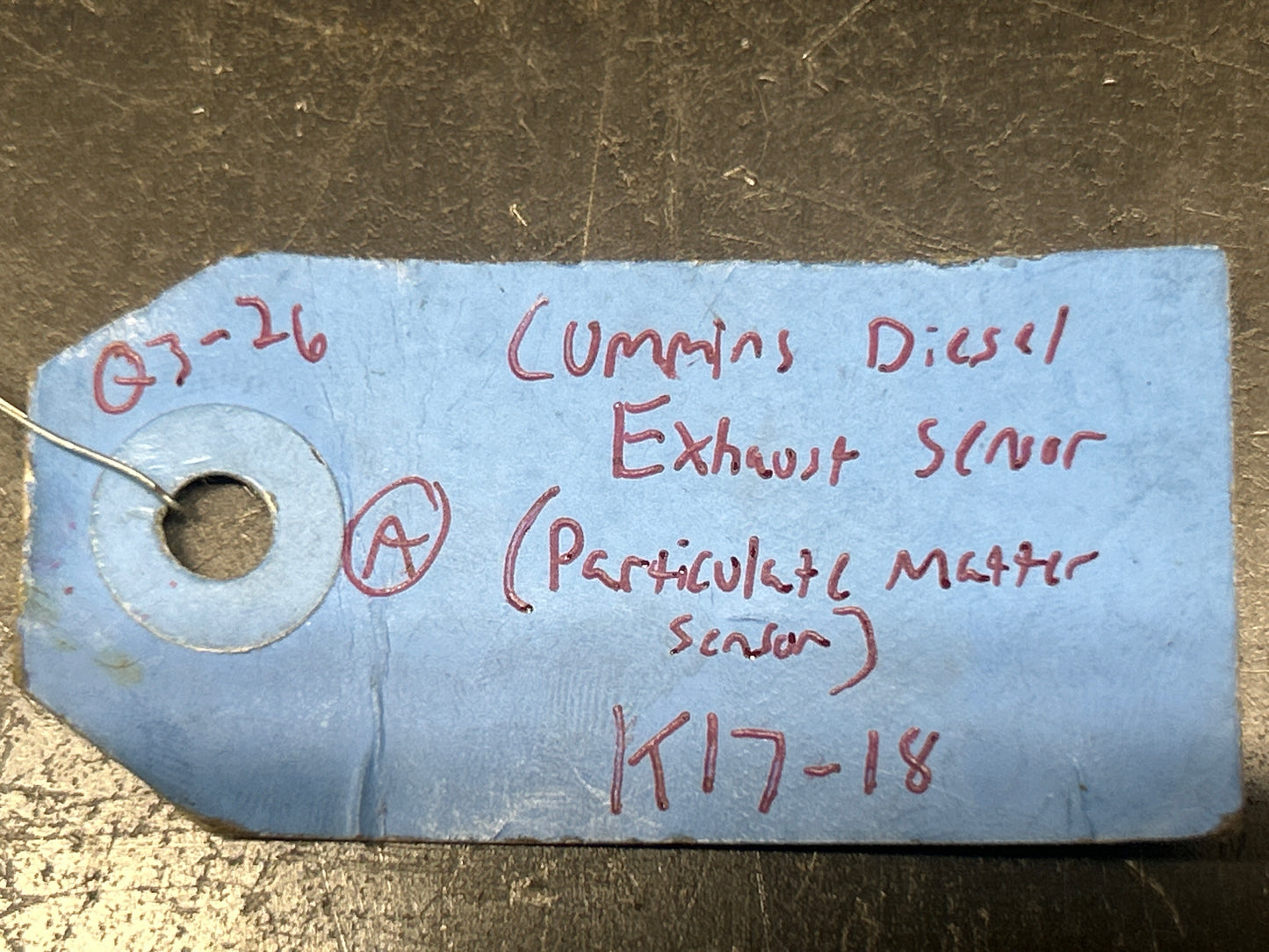 13-18 DODGE RAM 2500 CUMMINS 6.7 DIESEL NOX NITROGEN SENSOR MODULE OEM W/Bracket